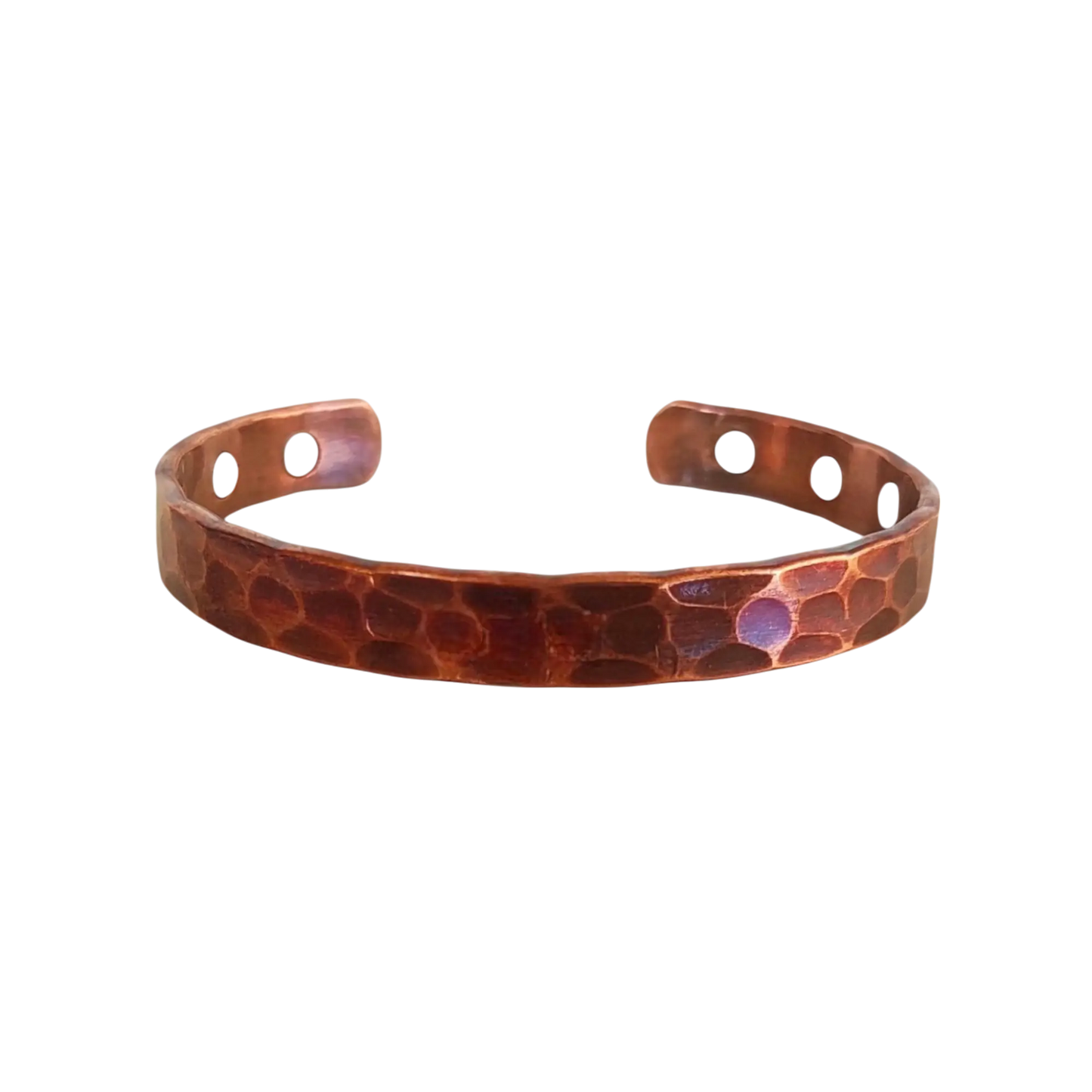 Premium Copper Magnetic Bracelet - Dark Hammered - Unisex Design Zurit Enterprise Pty Ltd