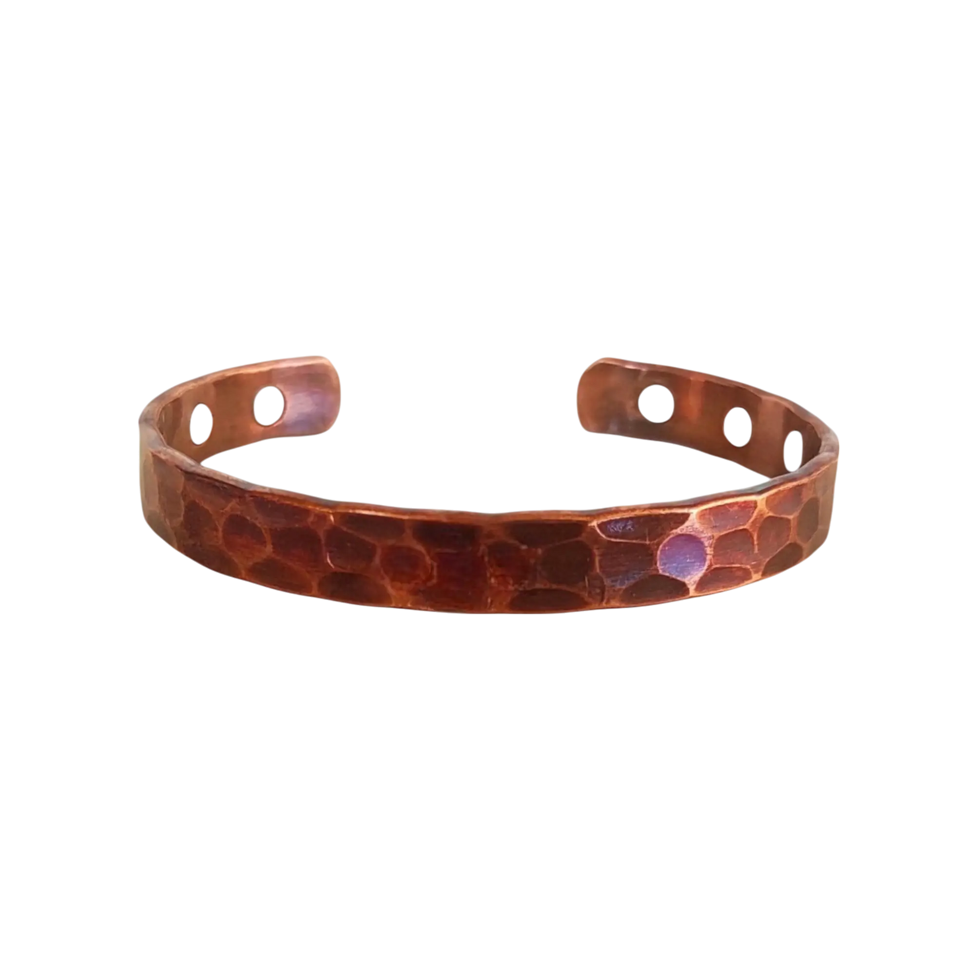 Premium Copper Magnetic Bracelet - Dark Hammered - Unisex Design Zurit Enterprise Pty Ltd