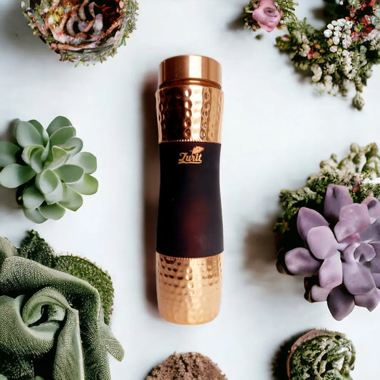 Black Silk Finish - Premium Copper Bottle Zurit Enterprise Pty Ltd