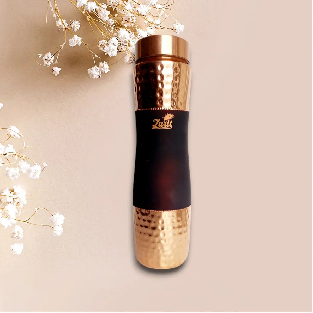 Black Silk Finish - Premium Copper Bottle Zurit Enterprise Pty Ltd