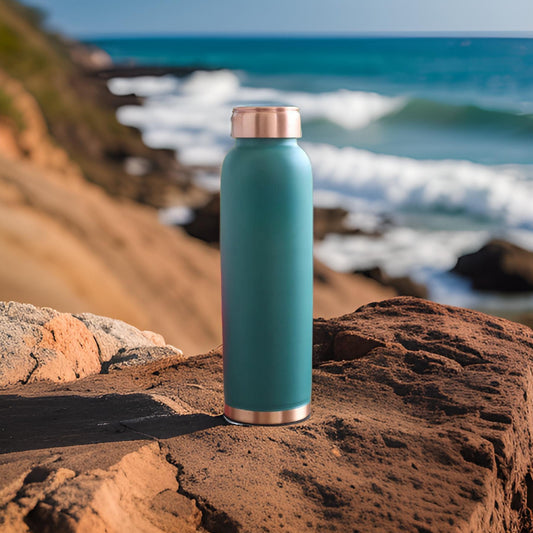 Full Silk Finish Green - Premium Copper Bottle Zurit Enterprise