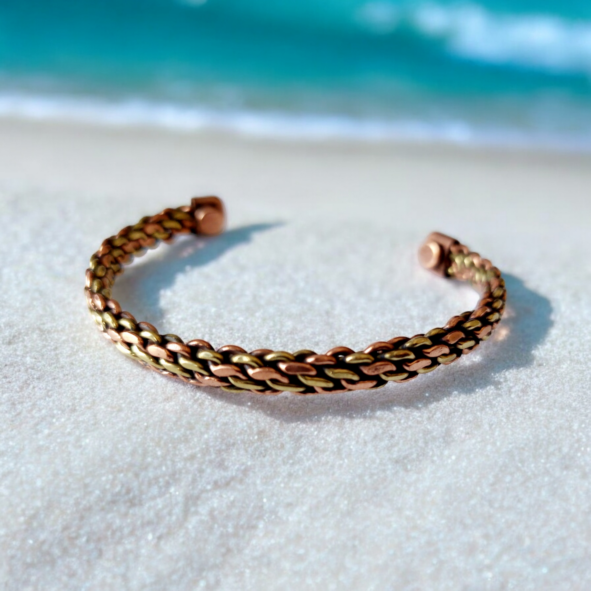 Premium Copper Magnetic Bracelet - Golden Unity Zurit Enterprise Pty Ltd