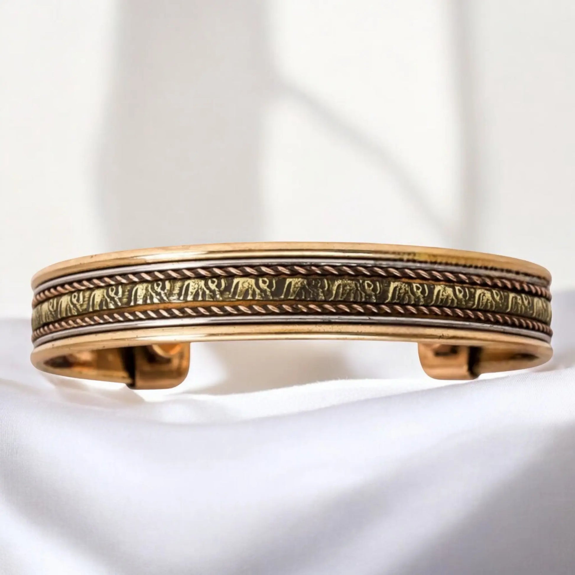 Premium Copper Magnetic Bracelet - Elephant Carving - Unisex Design Zurit Enterprise Pty Ltd