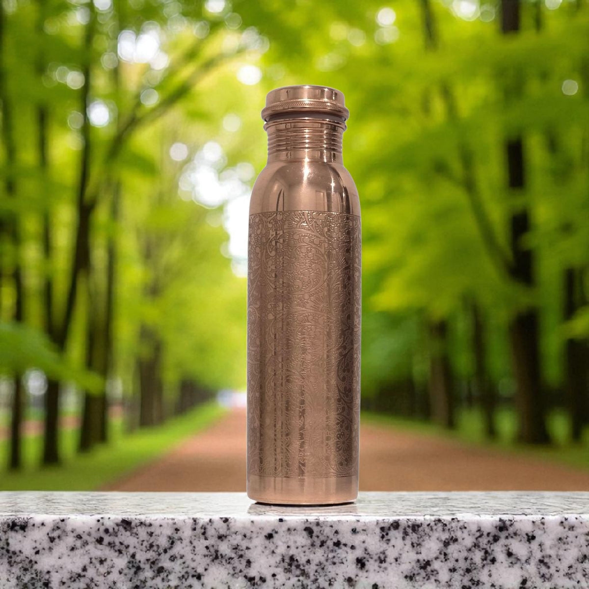 Radiant Engrave 950ml - Premium Copper Bottle Zurit Enterprise Pty Ltd