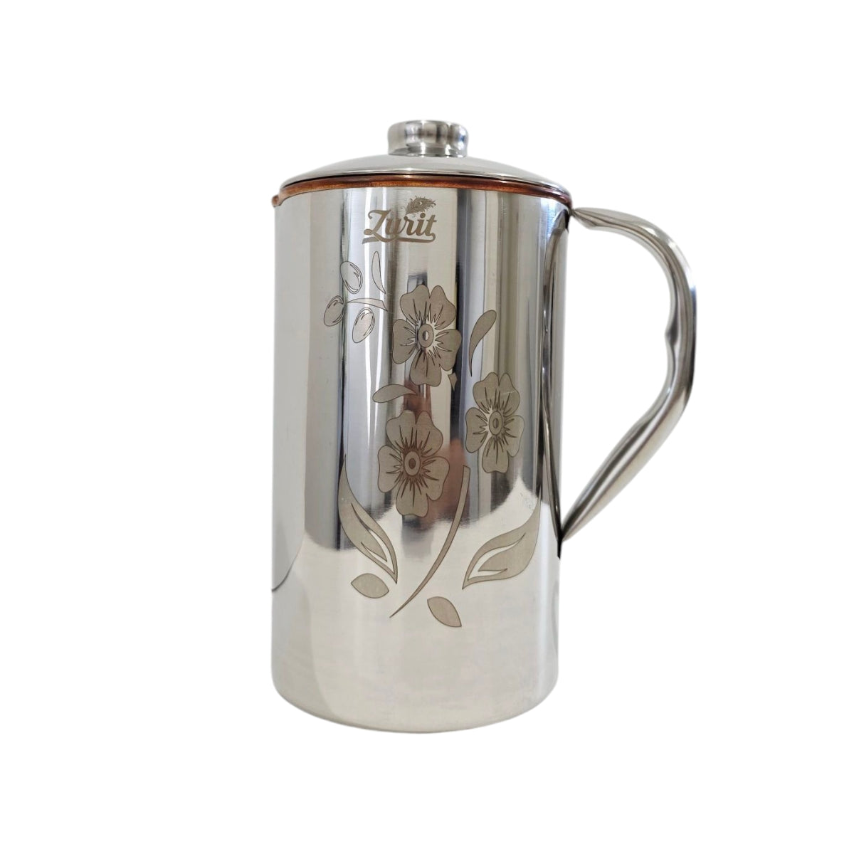 Steel finish Copper Jug Zurit Enterprise Pty Ltd