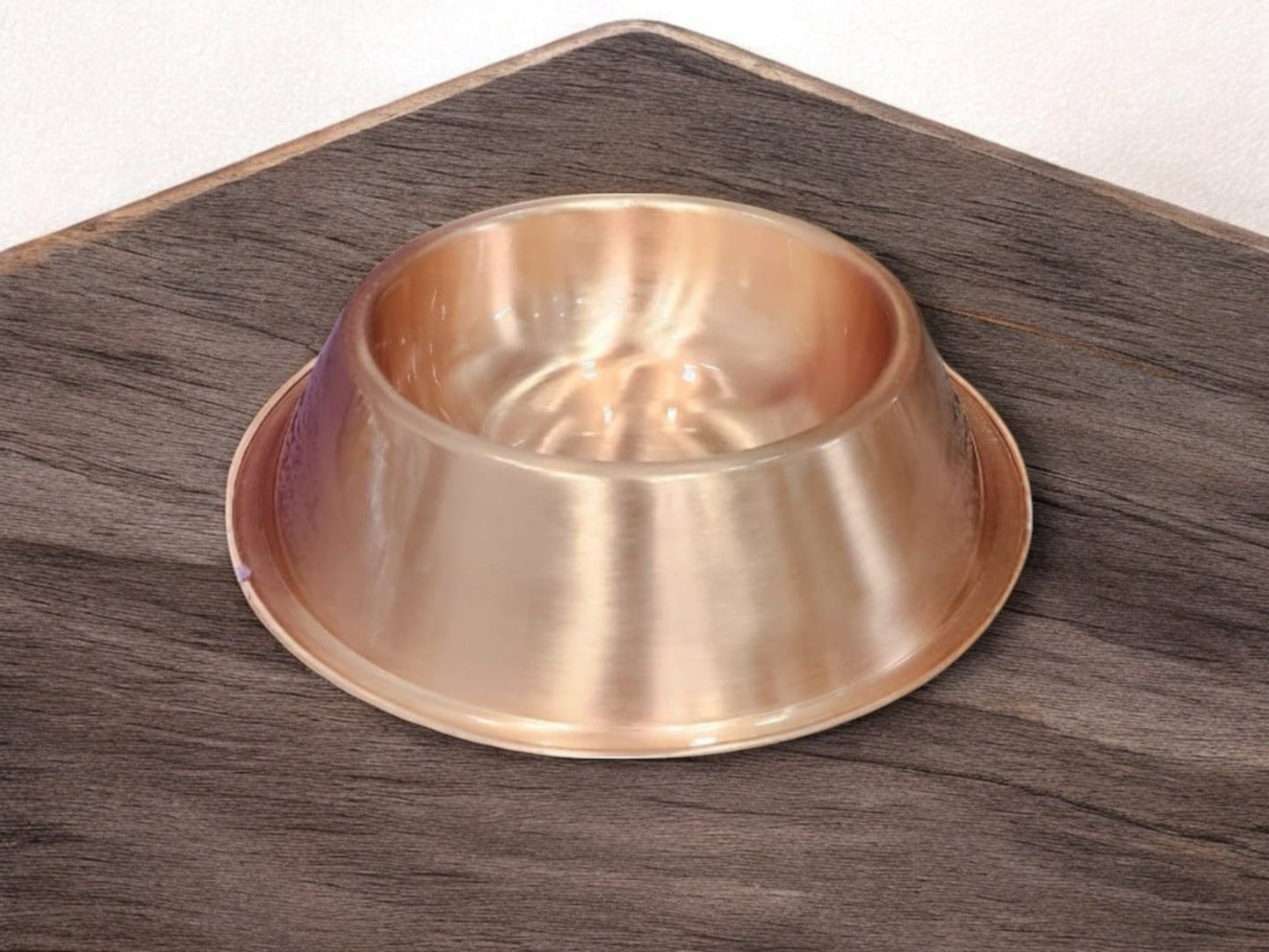 Premium Copper Pet Bowl 750ml Zurit Enterprise