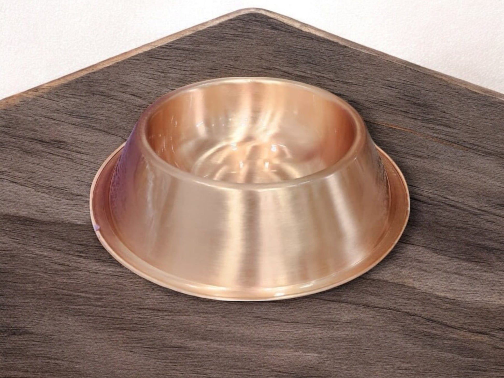 Premium Copper Pet Bowl 750ml Zurit Enterprise