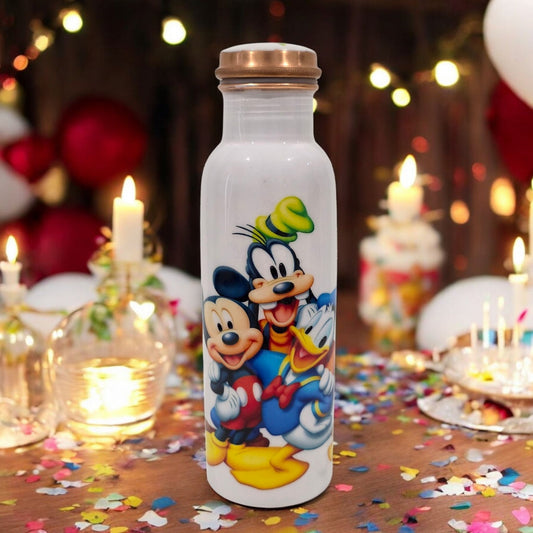 Mickey and Goofy 700ml - Premium Copper Bottle Zurit Enterprise