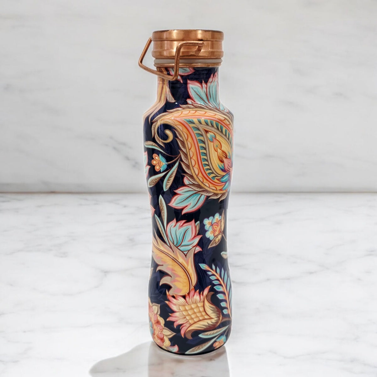 Blue Blossom 800ml - Premium Copper Bottle Zurit Enterprise