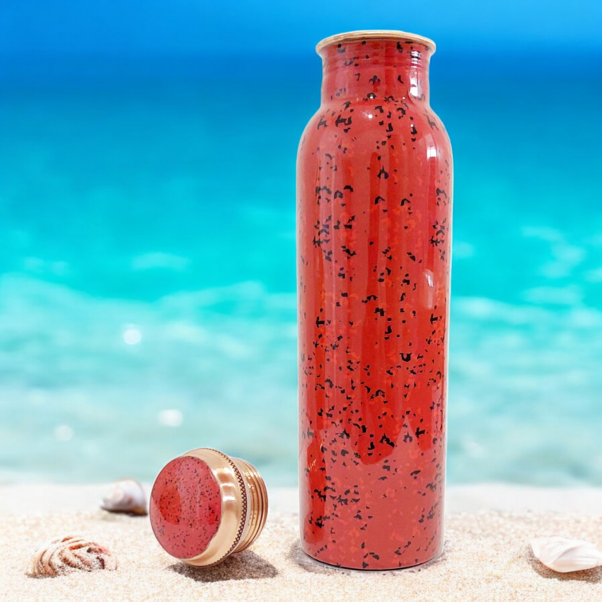 Premium Copper Bottle - Red Zurit Enterprise Pty Ltd