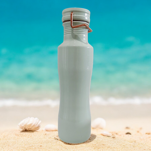 Mint Green Aura Flask - Premium Copper Bottle Zurit Enterprise Pty Ltd