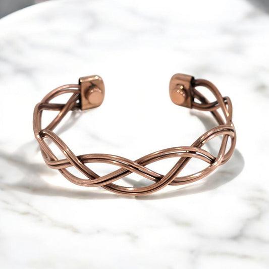 Premium Copper Magnetic Bracelet- Celestial Weave Zurit Enterprise Pty Ltd