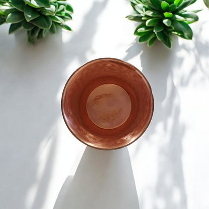 Luxury Dark Antique Hammered - Premium Copper Cup 300ml Zurit Enterprise Pty Ltd