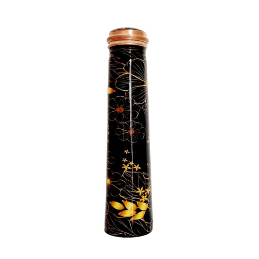 Zurit Tube Slim Bottle - Black Floral Print