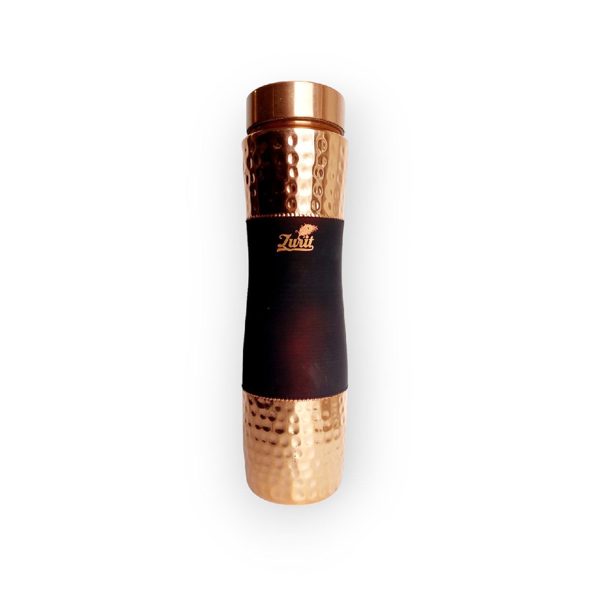 Black Silk Finish - Premium Copper Bottle