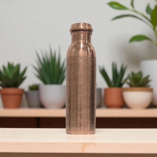 Radiant Engrave 950ml -  Premium Copper Bottle Zurit Enterprise Pty Ltd