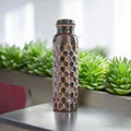 Antique Honeycomb 950ml - Premium Copper Bottle