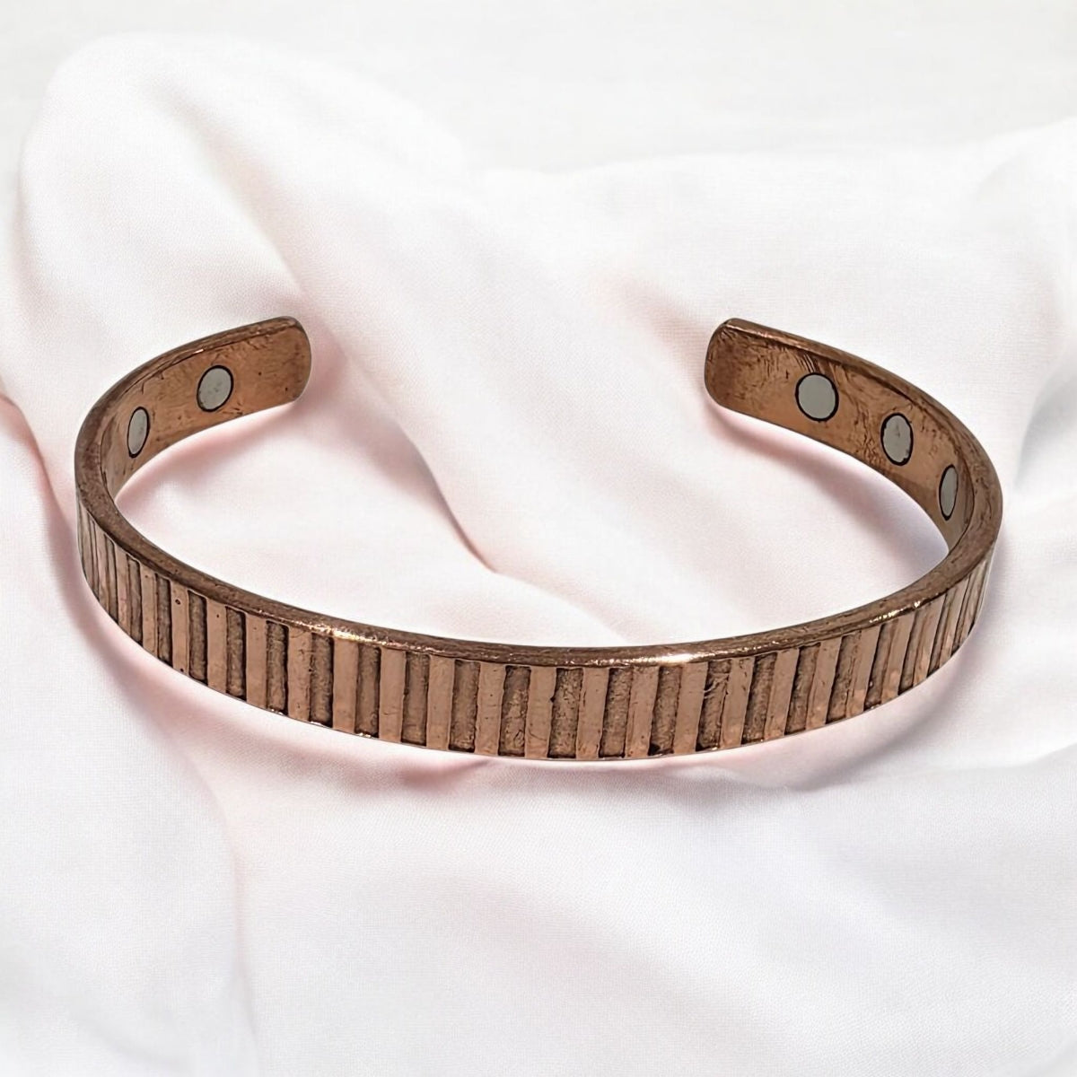 Premium Copper Magnetic Bracelet- Golden Stripe - Unisex design Zurit Enterprise Pty Ltd